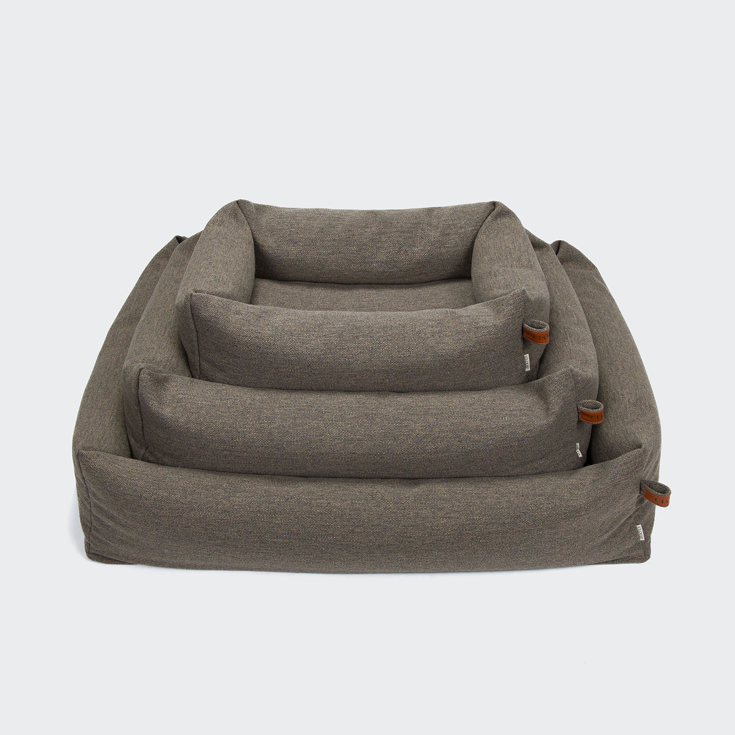 Cloud7-Hundebett-Sleepy-Deluxe-Linen-Taupe-Größen
