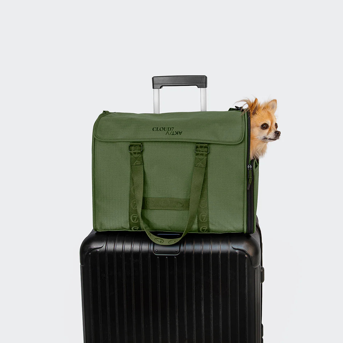 Cloud7-Hundeflugtasche-AKTIV-Olive-3