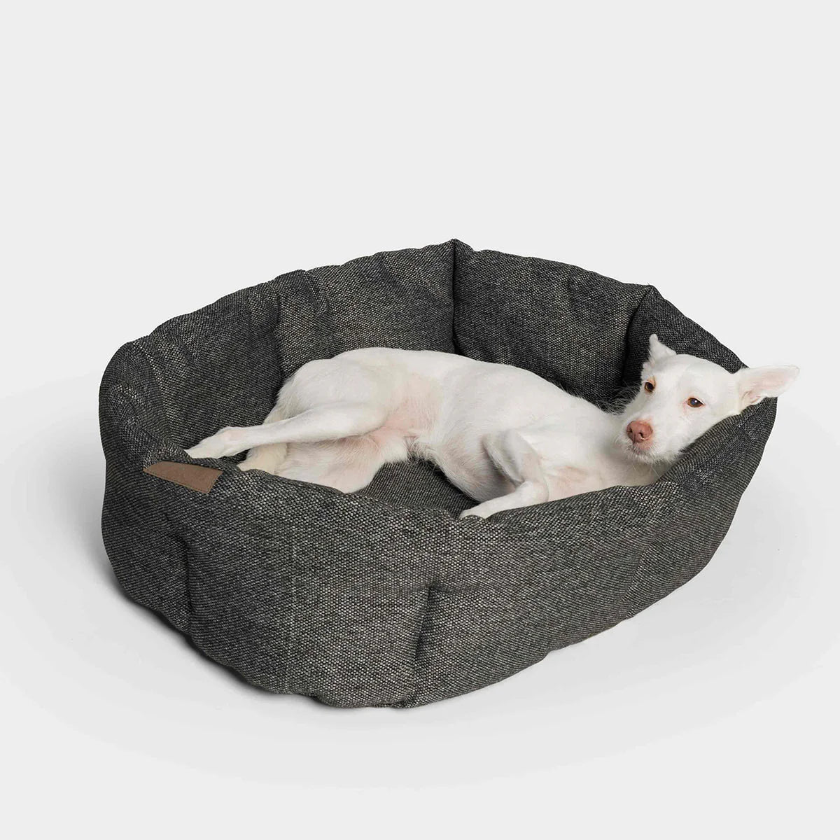 Cloud7-Hundekissen-Lazy-Mélange-Anthra-L