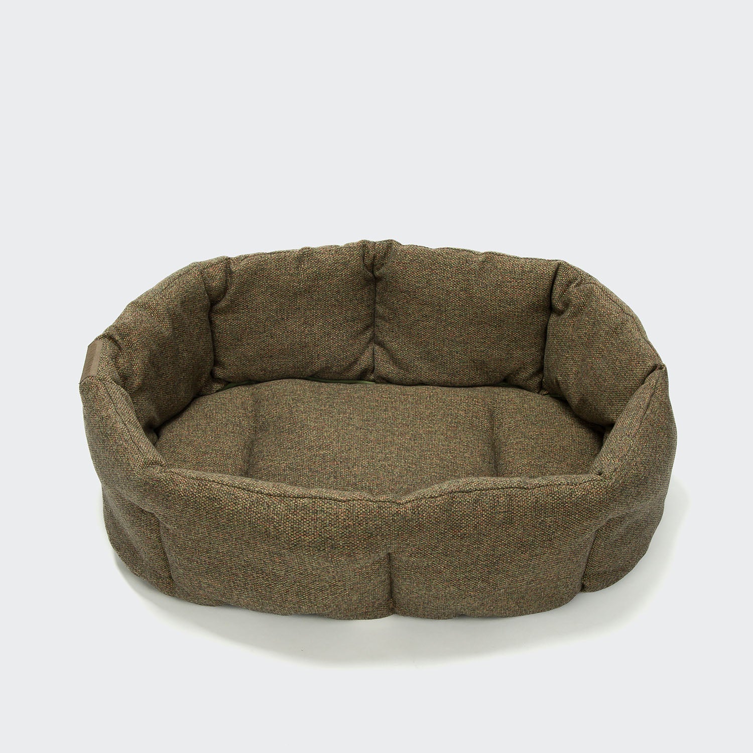 Cloud7-Hundekissen-Lazy-Mélange-Olive-L