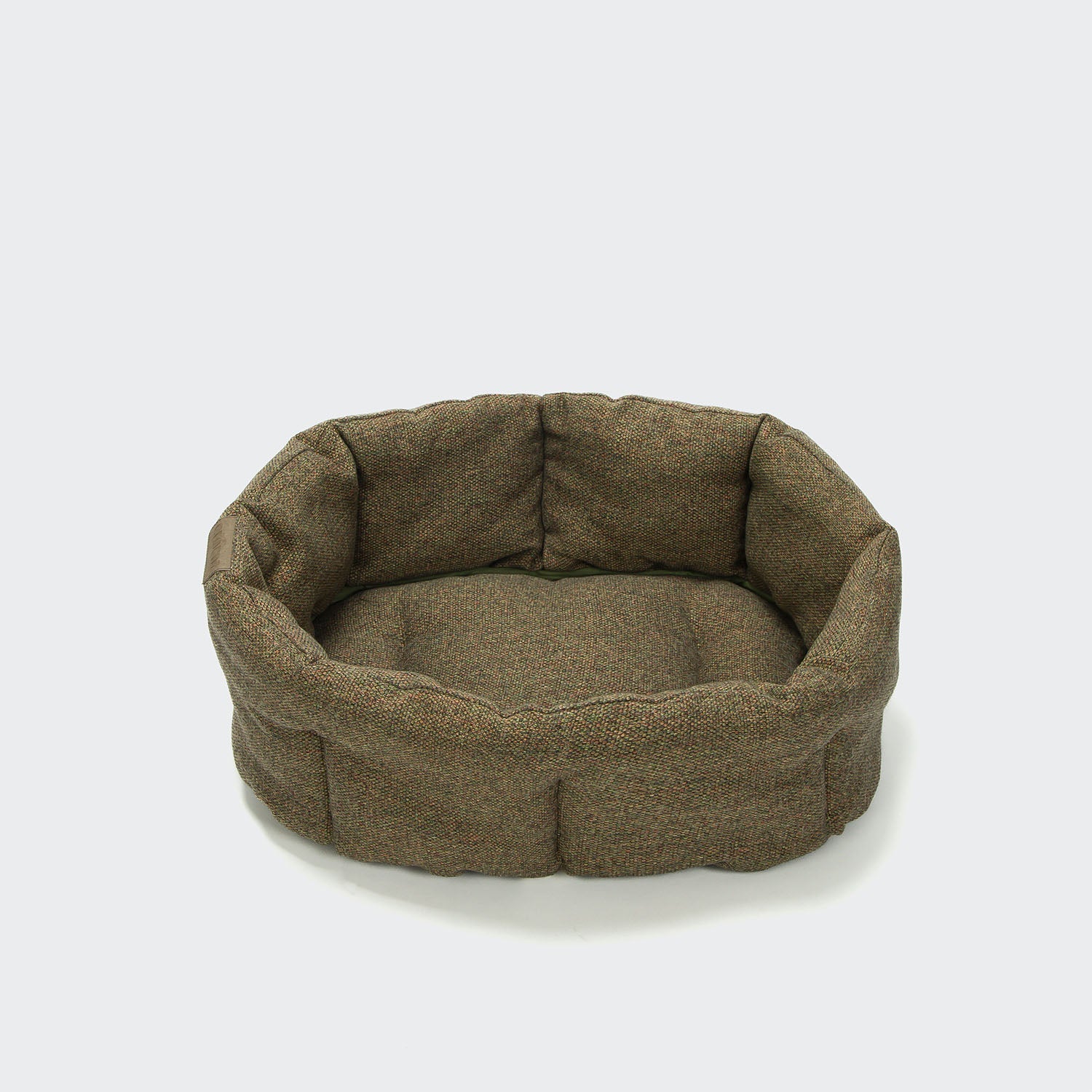 Cloud7-Hundekissen-Lazy-Mélange-Olive-M