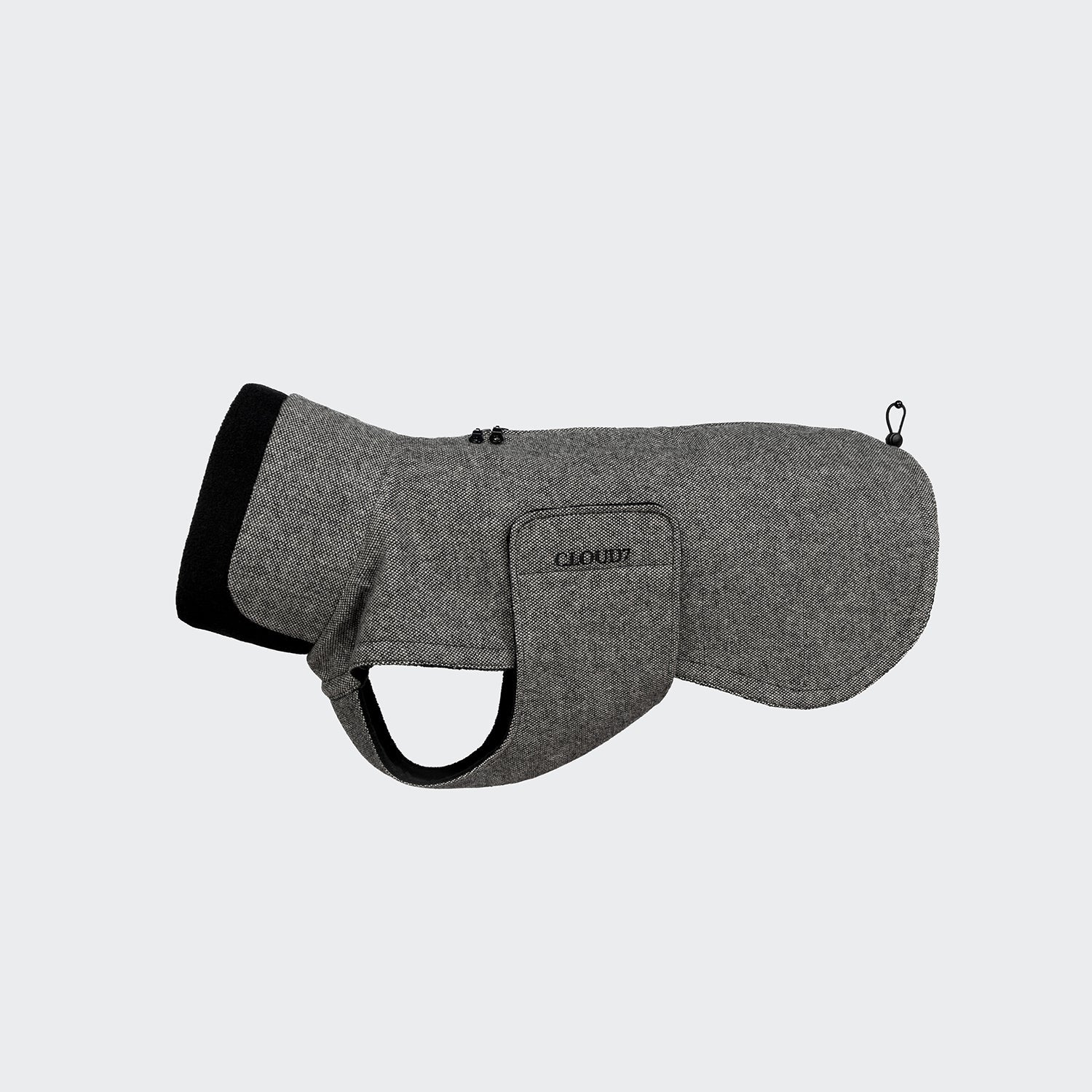 Cloud7-Hundemantel-Brooklyn-Tweed-Black-Long