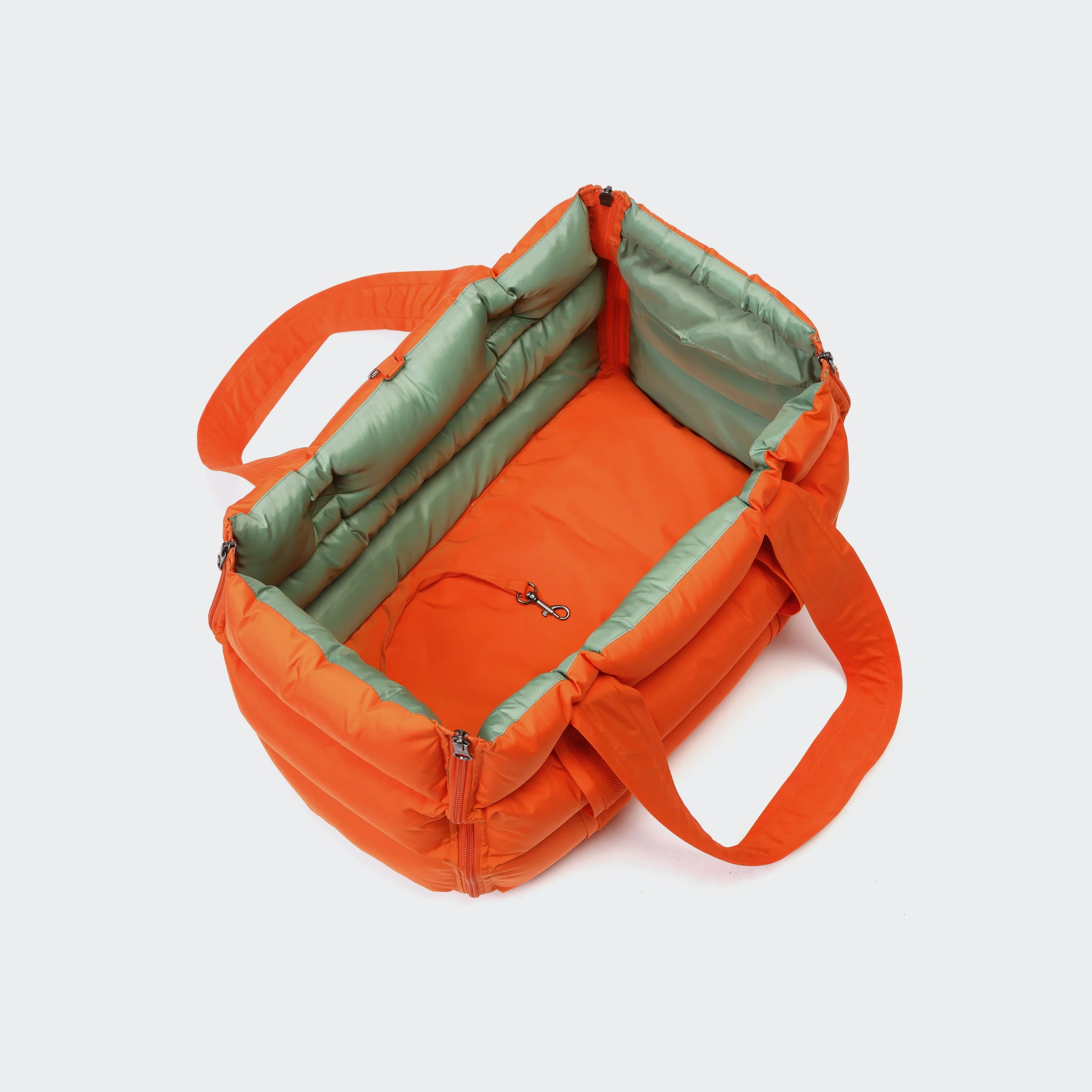 Cloud7-Hundetasche-Montreal-Burnt-Orange-2-in-1-Draufsicht