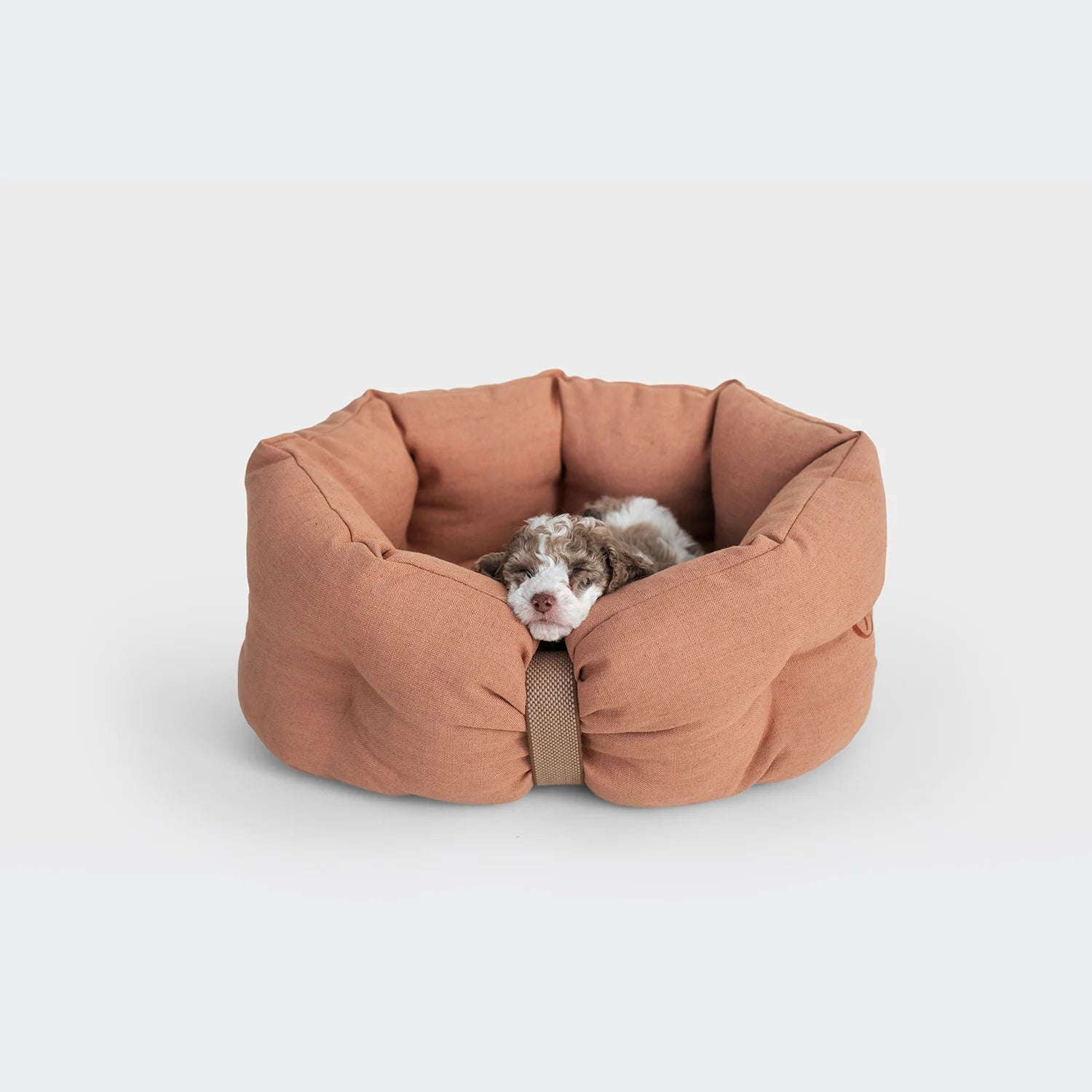 Cloud7-LTTL-Hundebett-Snoozy-Linen-Mix-Dusty-Rose