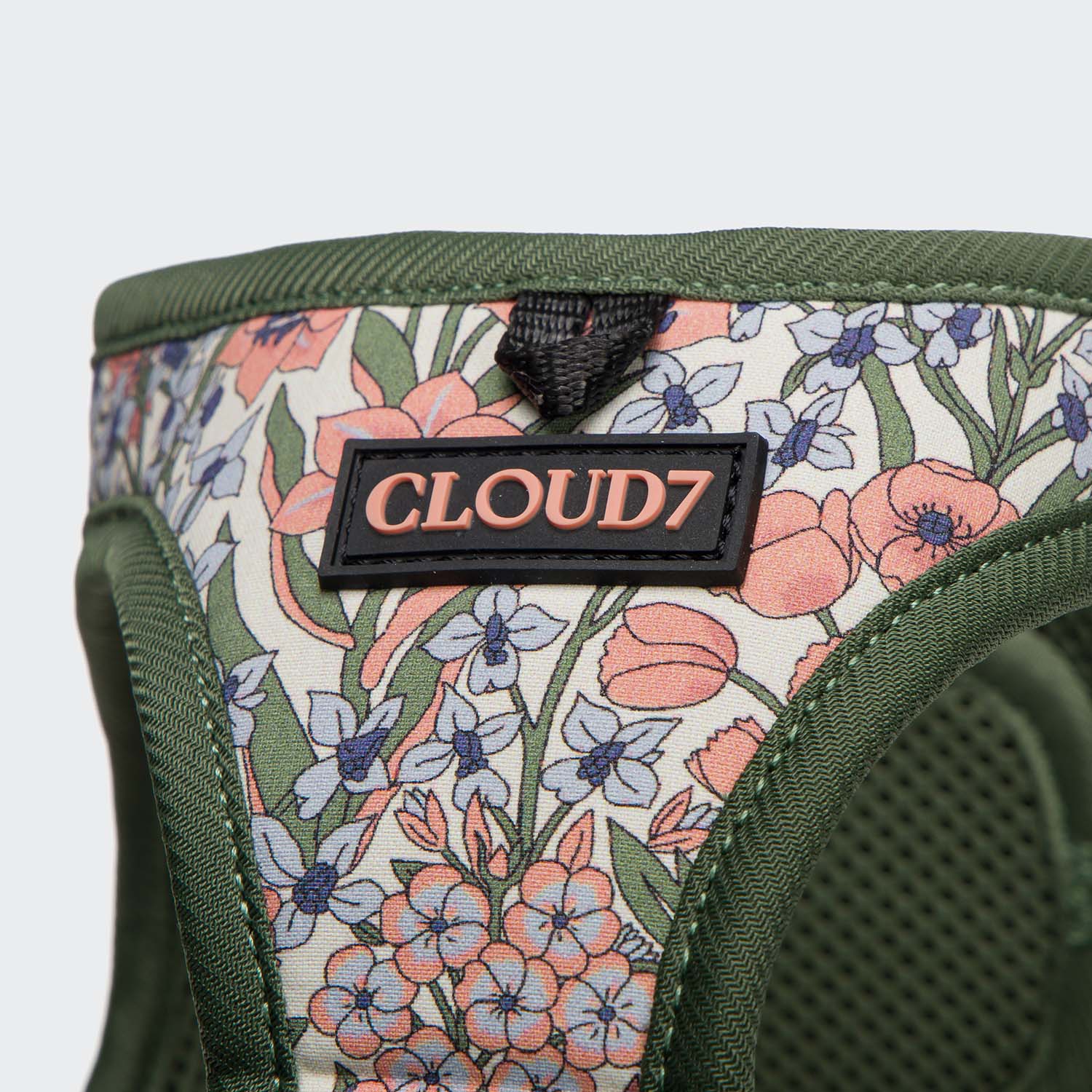 Cloud7-LTTL-Hundegeschirr-Blossoms-DarkOlive-2