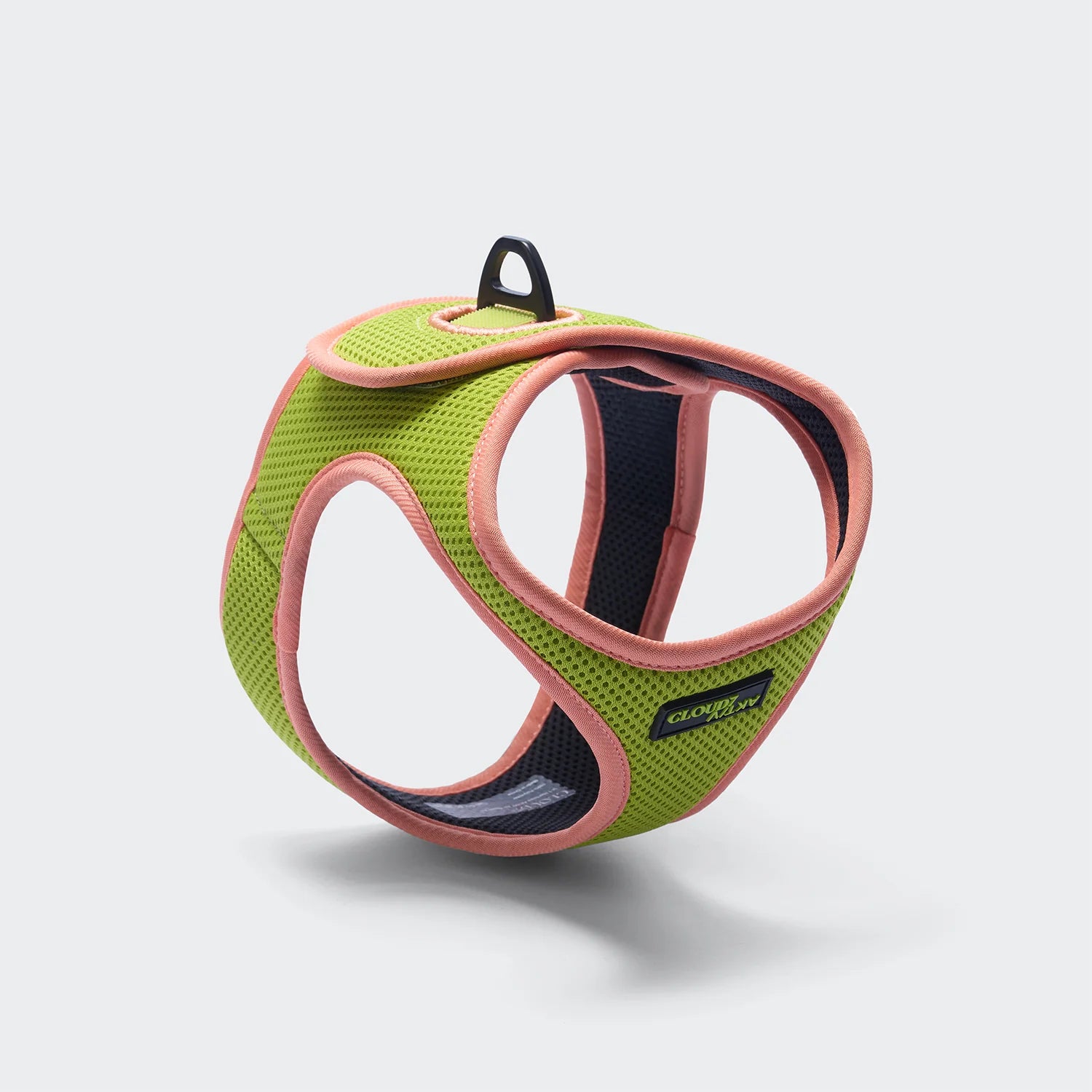 Cloud7-V-1-Westengeschirr-AKTIV-Air-Mesh-Peach-NeoGreen