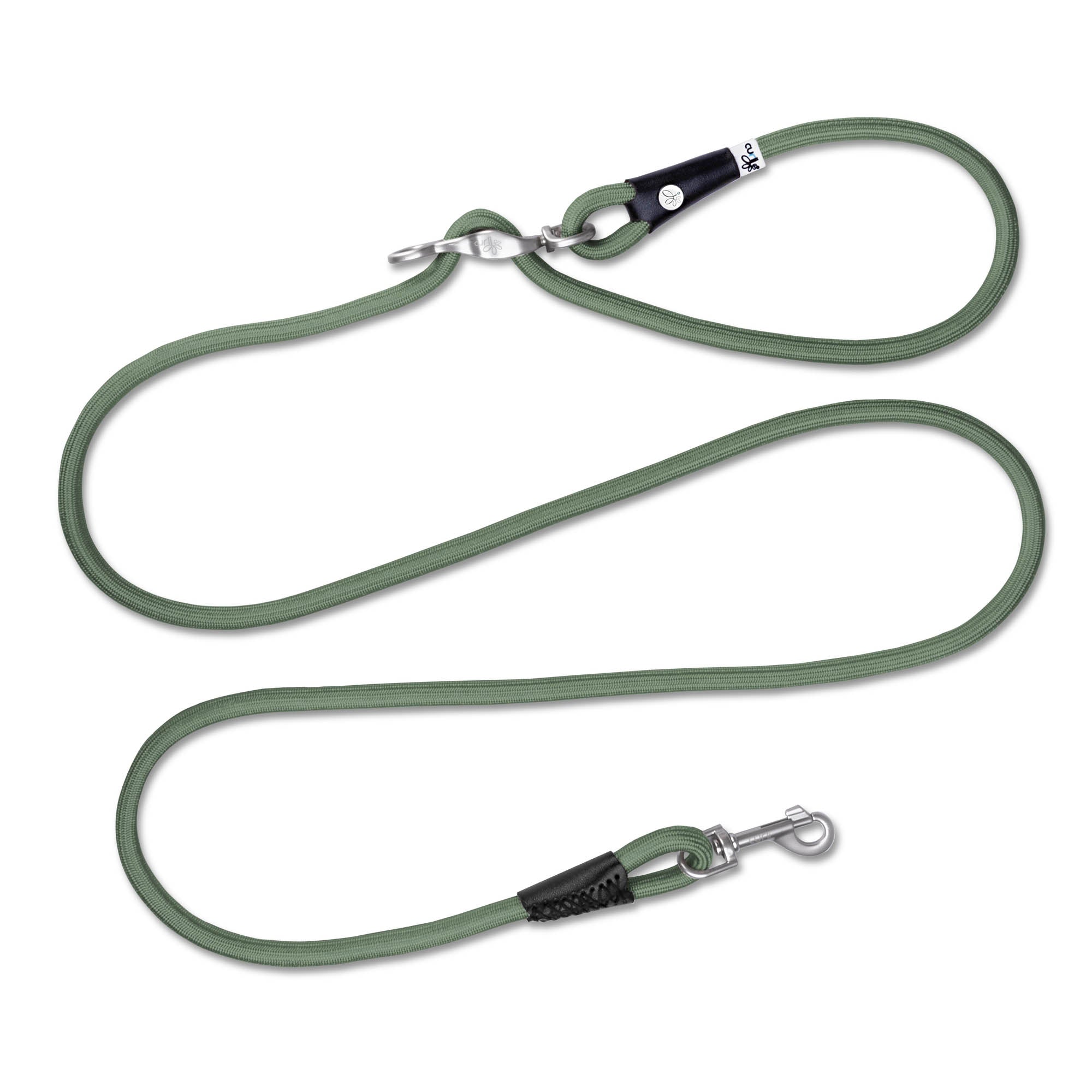 Curli-Hundeleine-Vario-Comfort-Leash-Moss