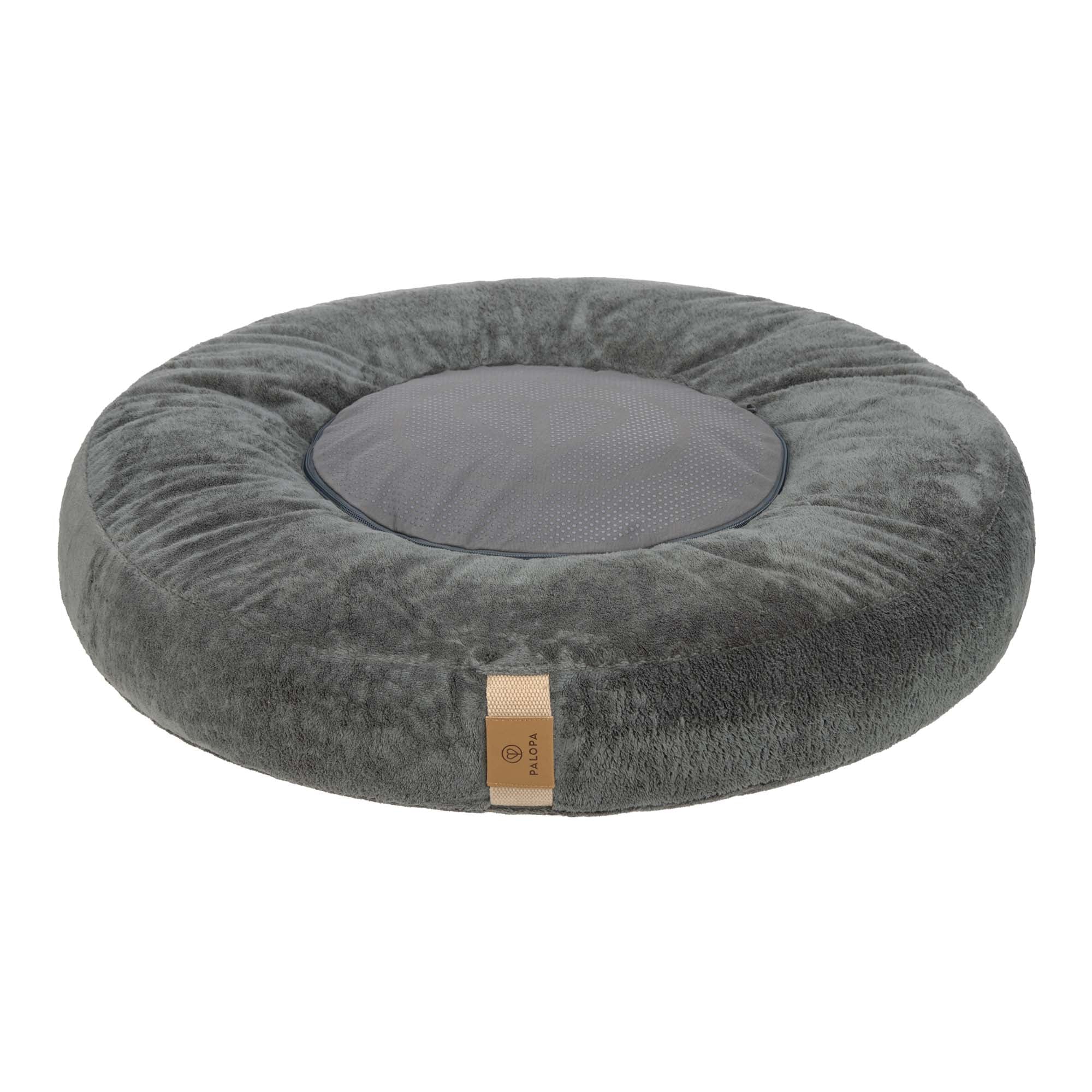 Palopa-Hundebett-Donut-Fippa-Anthrazit-Unterseite