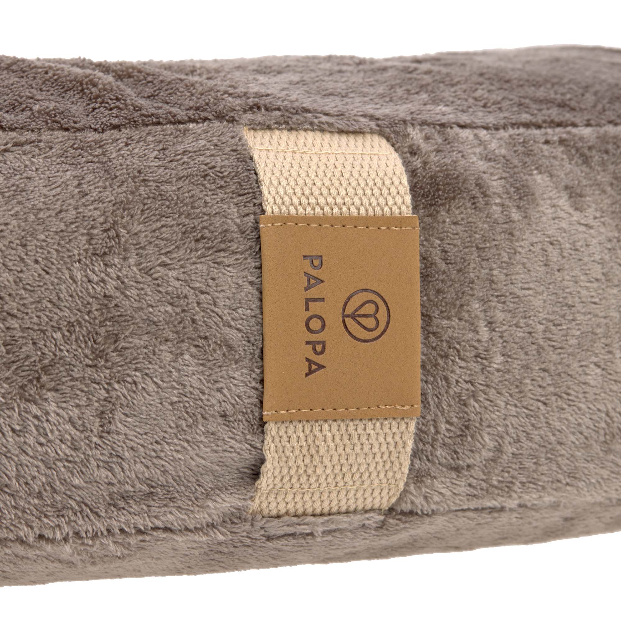 Palopa-Hundebett-Donut-Fippa-Taupe-Logo