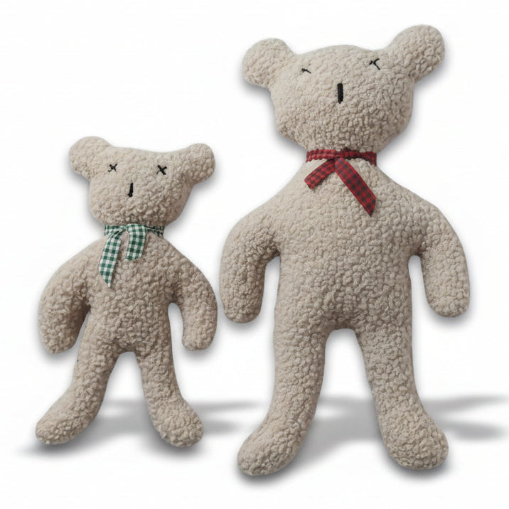 Dogs-in-the-City-Hundespielzeug-Plüschteddy-Charly-Paddy-Gravel-Größen