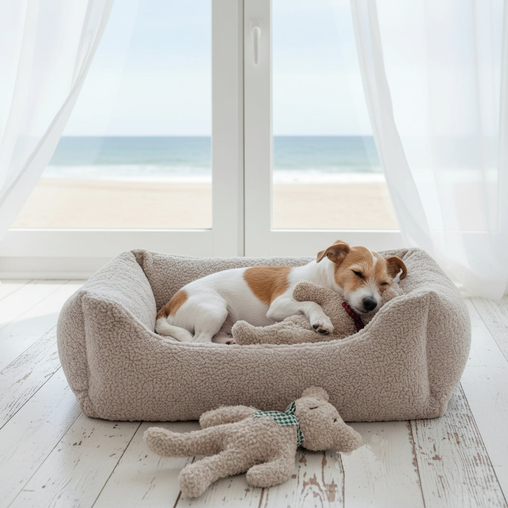 Dogs-in-the-City-Hundespielzeug-Plüschteddy-Charly-Paddy-Gravel-Mood