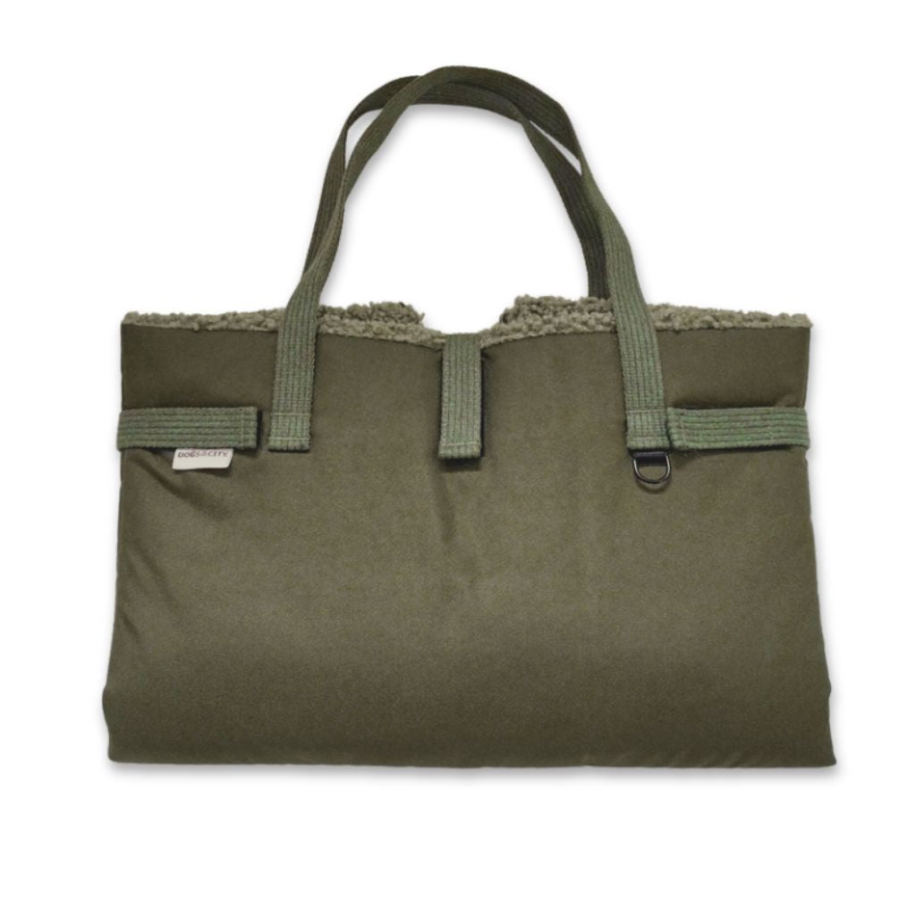 DogsintheCity-Reisematte-Travel-Pac-Paddy-Forest-Green