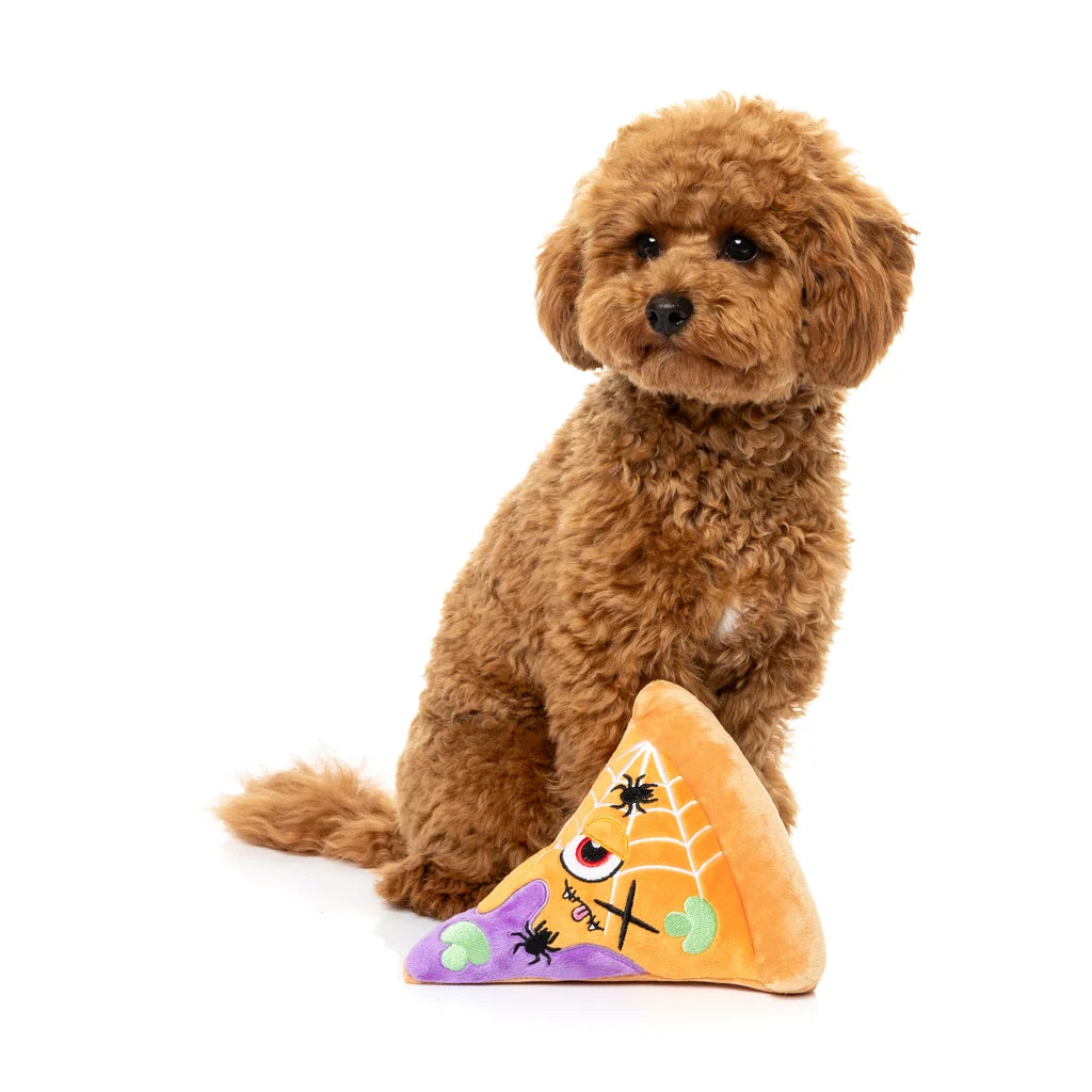 Hundespielzeug Halloween Web-Eroni Pizz