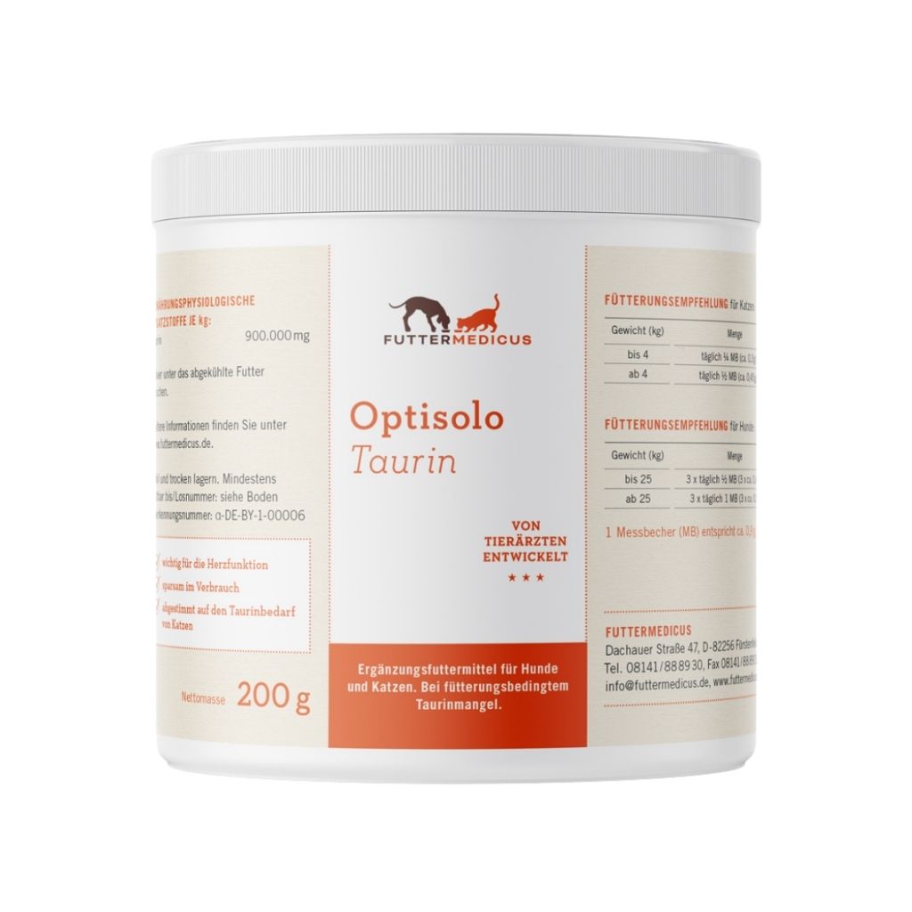 Futtermedicus-Optisolo-Taurin-200g