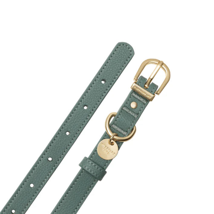 Fuzzyard-Hundehalsband-Atelier-Salbei-M-Detail