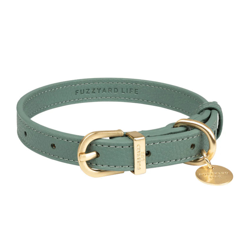 Fuzzyard-Hundehalsband-Atelier-Salbei-S