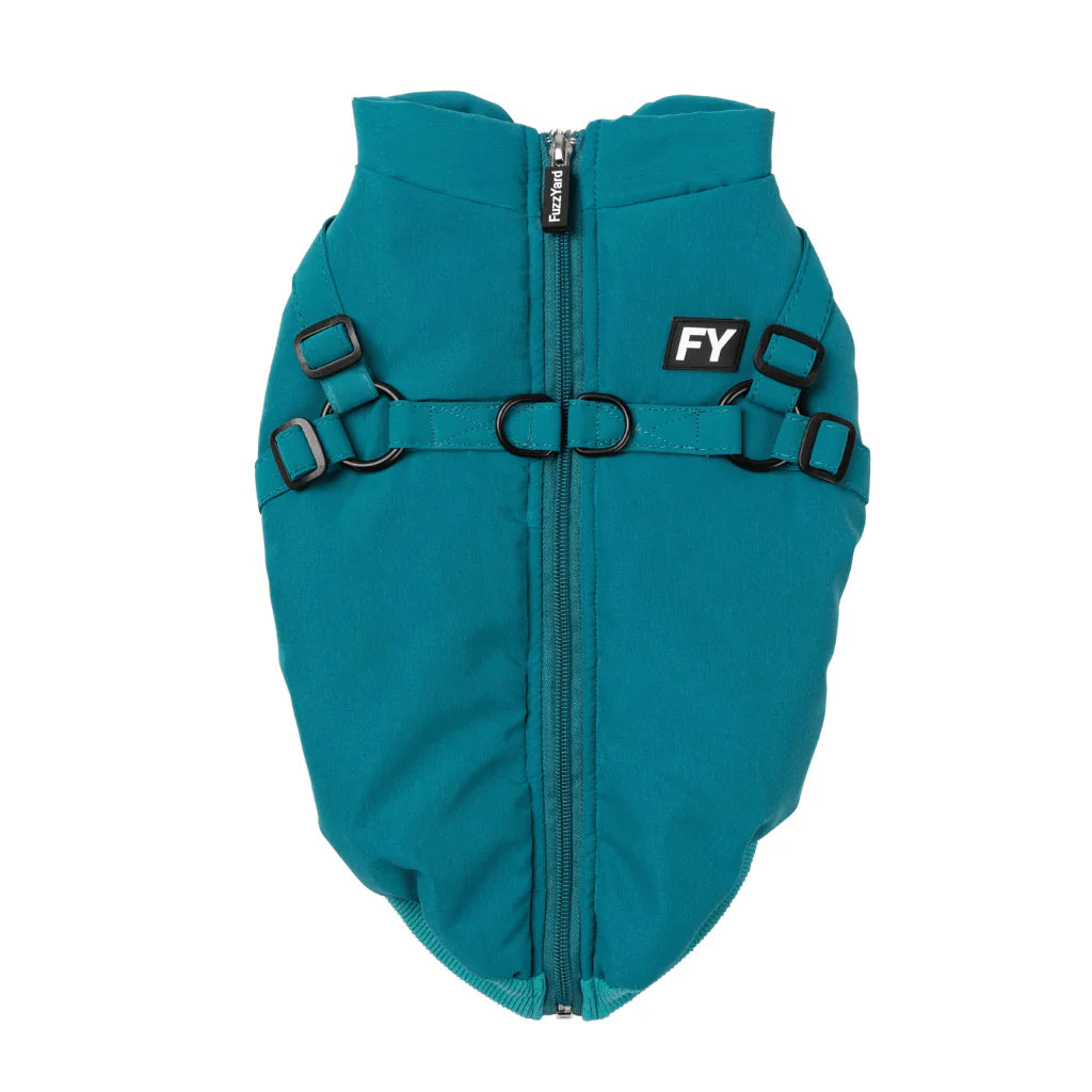 Fuzzyard-Hundemantel-Jacket-Flash-Dark-Teal