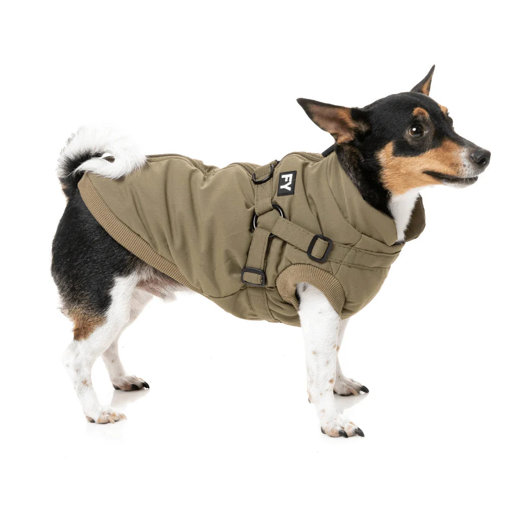 Fuzzyard-Hundemantel-Jacket-Flash-Khaki-Hund2