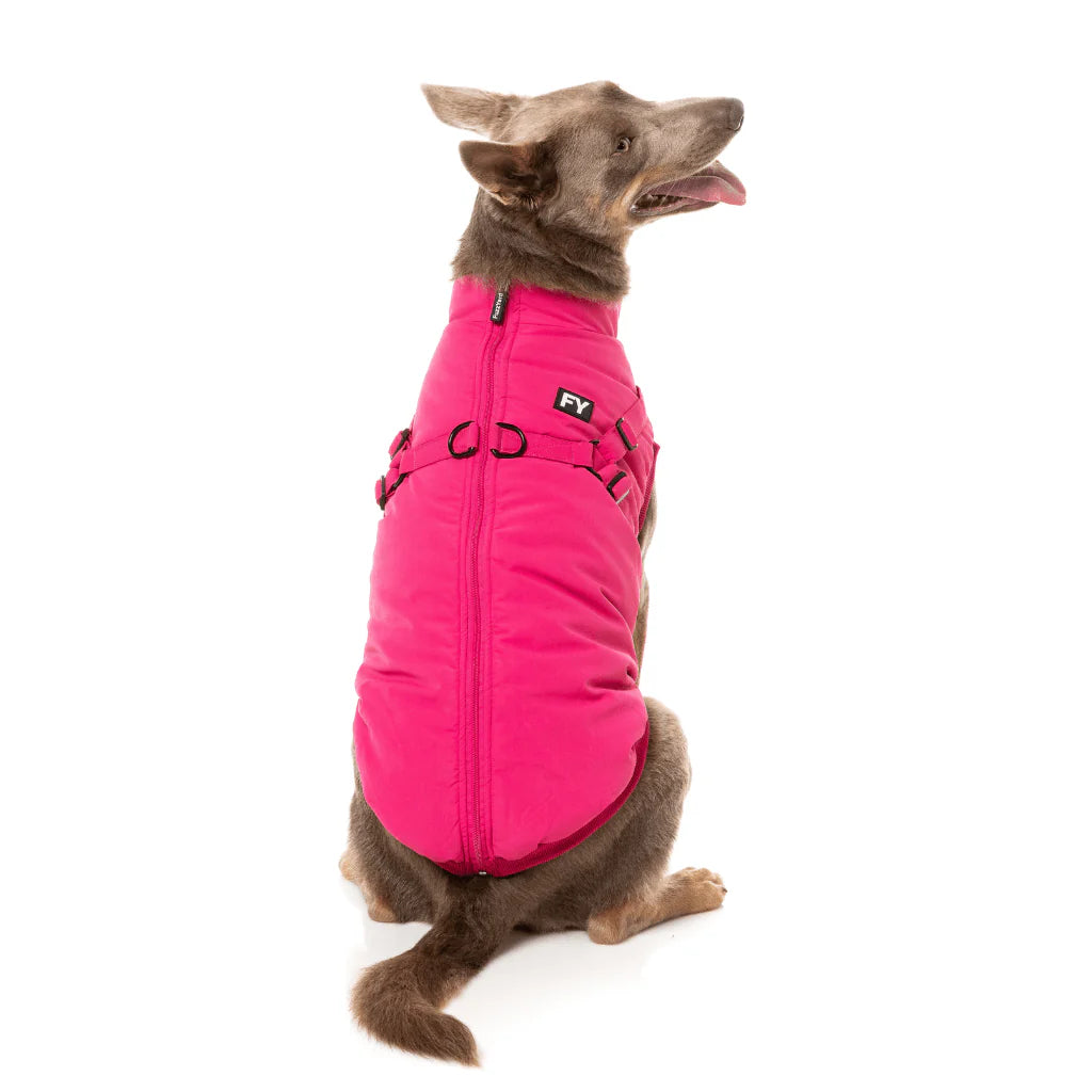 Fuzzyard-Hundemantel-Jacket-Flash-Magenta-Hund2