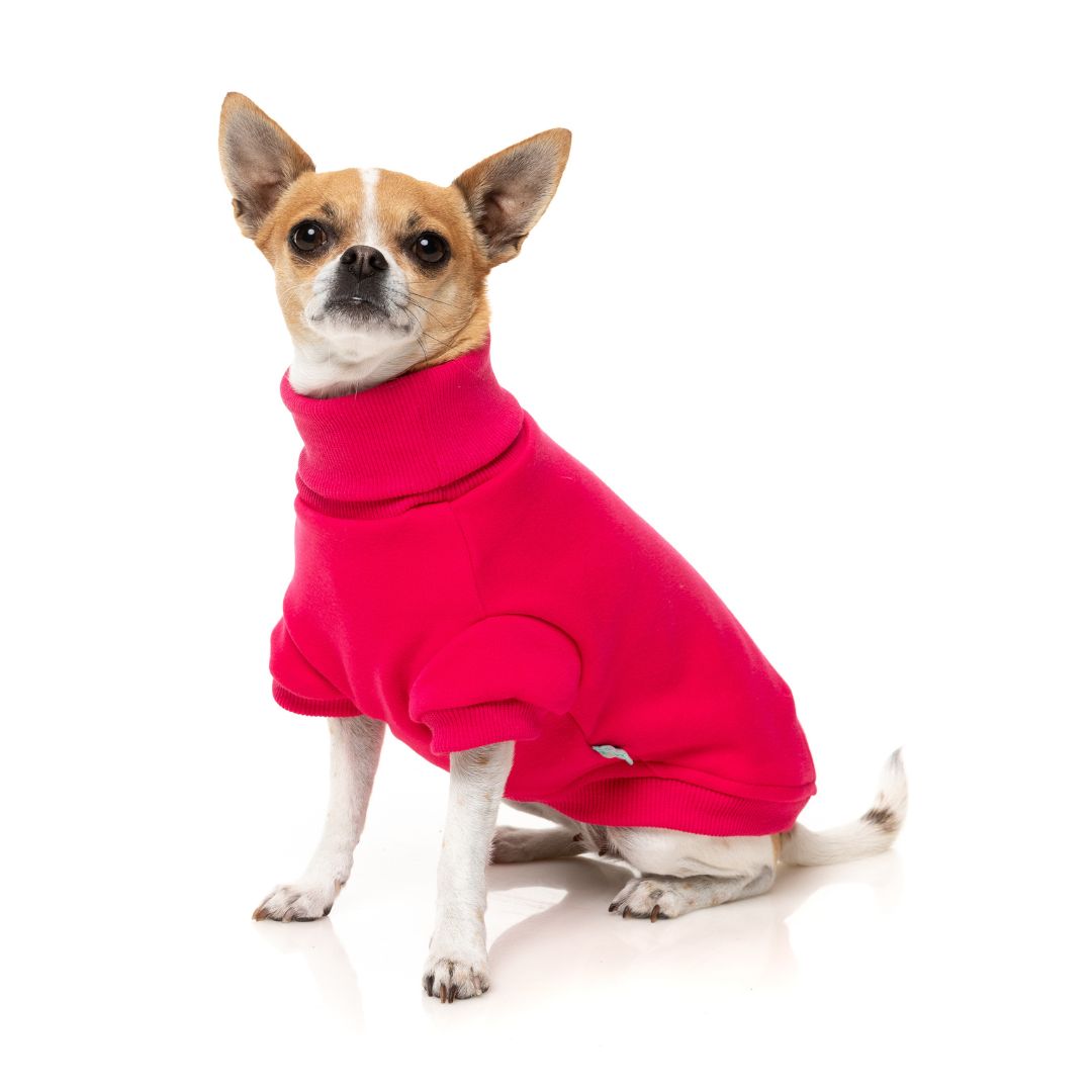 Fuzzyard-Hundepullover-Sweater-Stevie-Magenta-Hund4