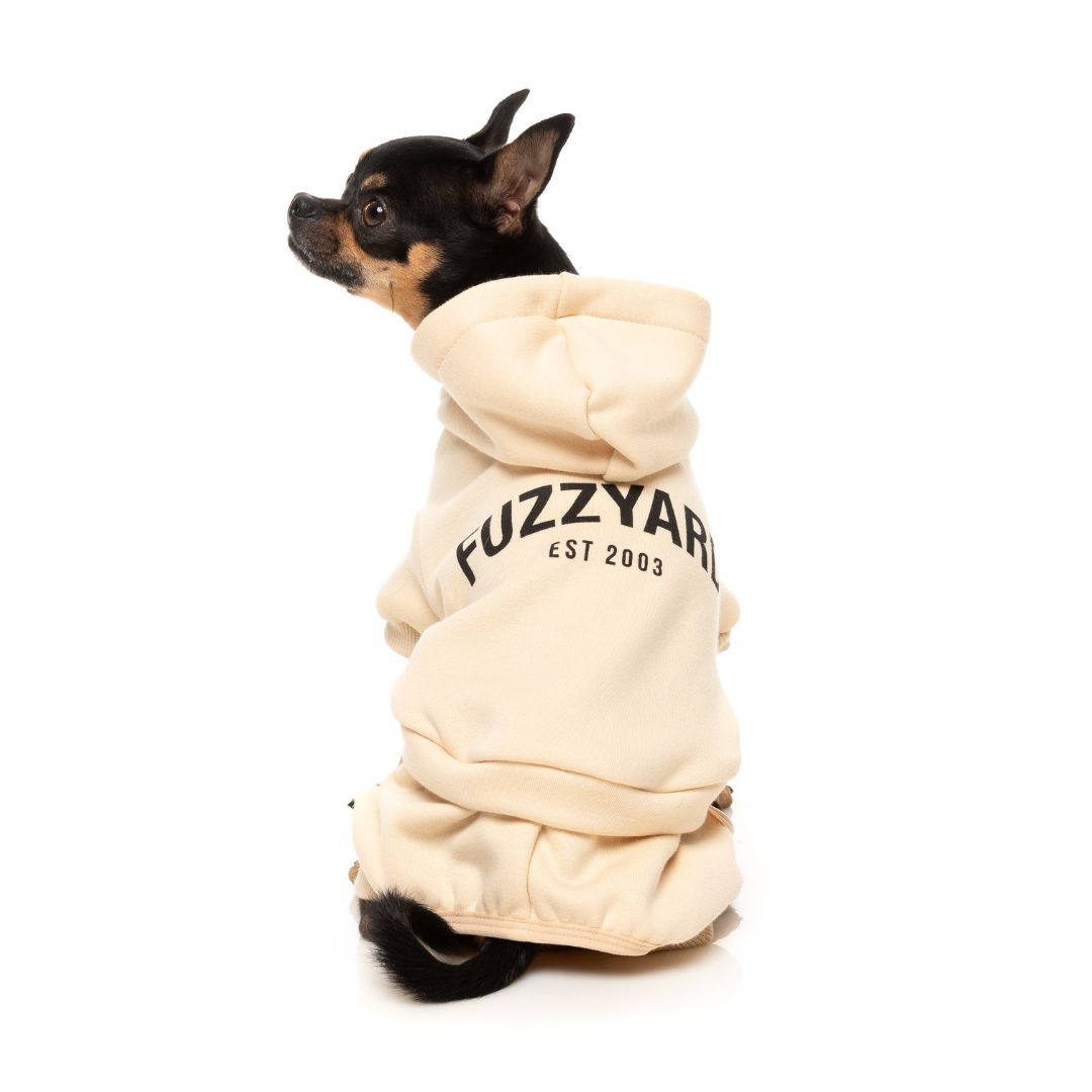 Fuzzyard-Hundepullover-Urban-Tracksuit-Buttermilk-Hund