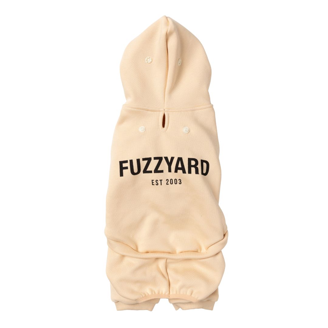 Fuzzyard-Hundepullover-Urban-Tracksuit-Buttermilk