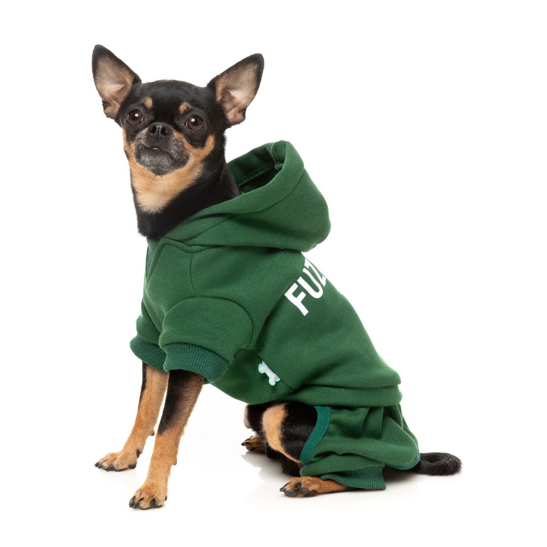 Fuzzyard-Hundepullover-Urban-Tracksuit-Green-Hund