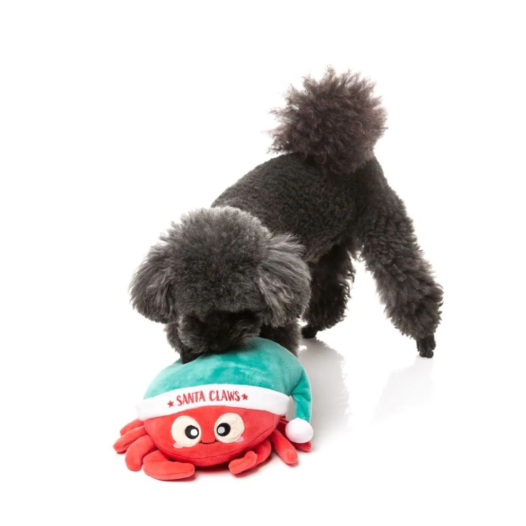 Fuzzyard-Hundespielzeug-Santa-Claws-Hund2