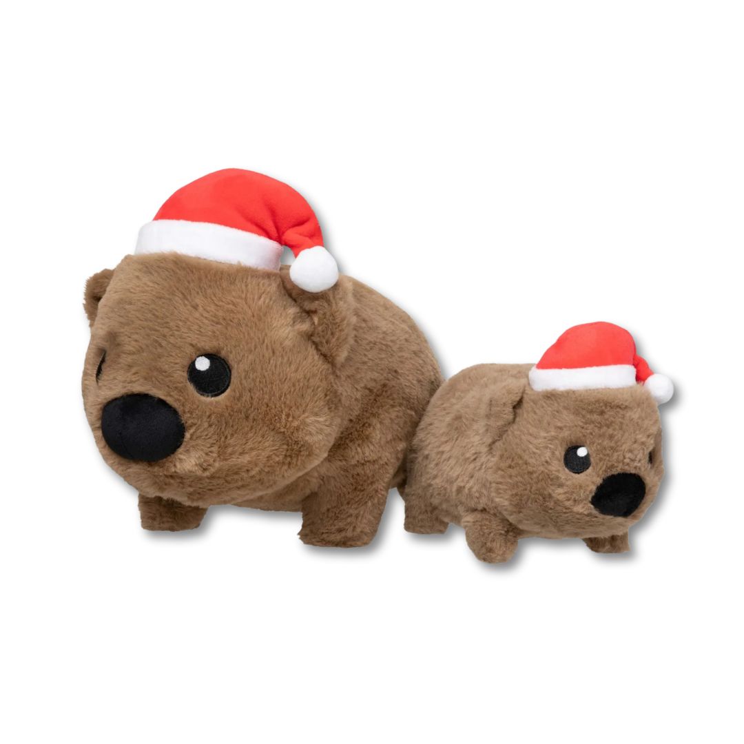 Fuzzyard-Hundespielzeug-Wallace-Wombat-Größen