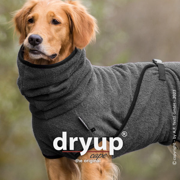 Hundebademantel - Dryup Cape - Anthrazit – WOOFSTUFF - SHOP FOR DOGS