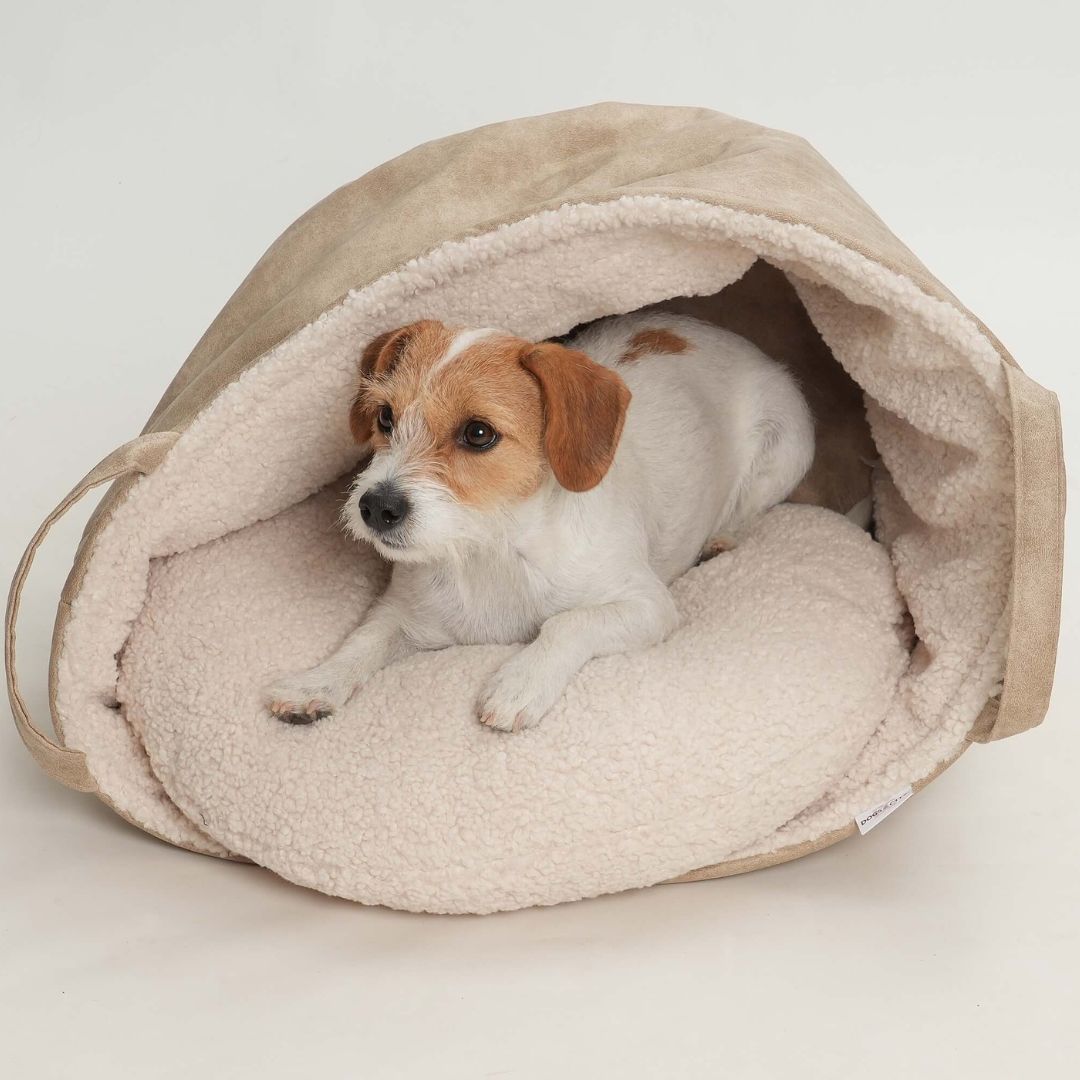 Hundebett-Shopper-Little-Basket-Saddle-Gravel-Hund3