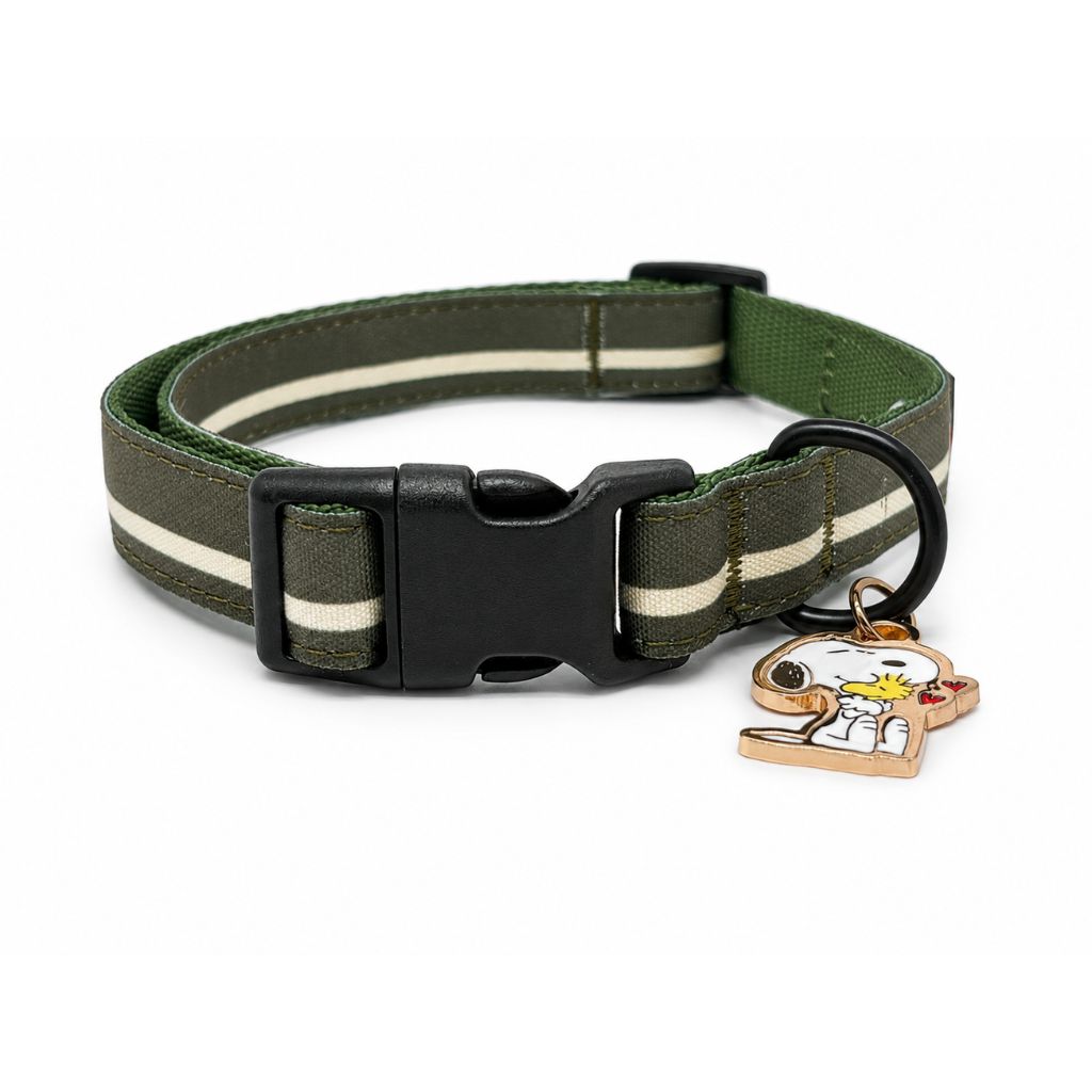 Hundehalsband-Snoopy-Khaki-5