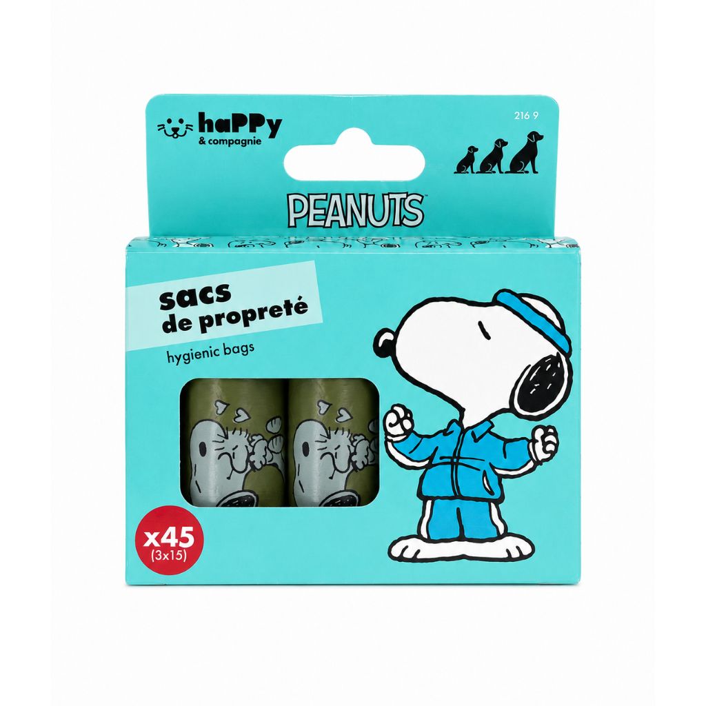 Hundekotbeutel-Snoopy-Package