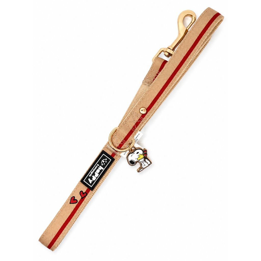 Hundeleine-Snoopy-Beige-2