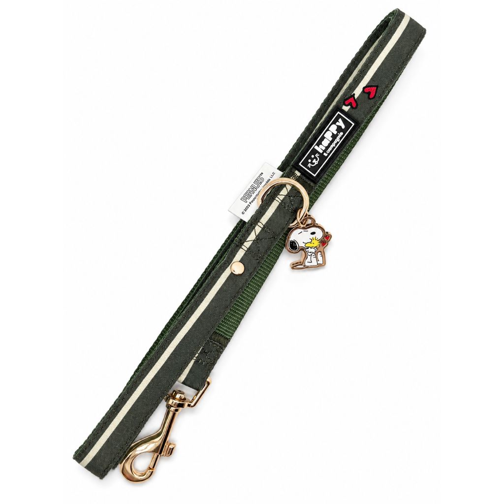 Hundeleine-Snoopy-Khaki-3
