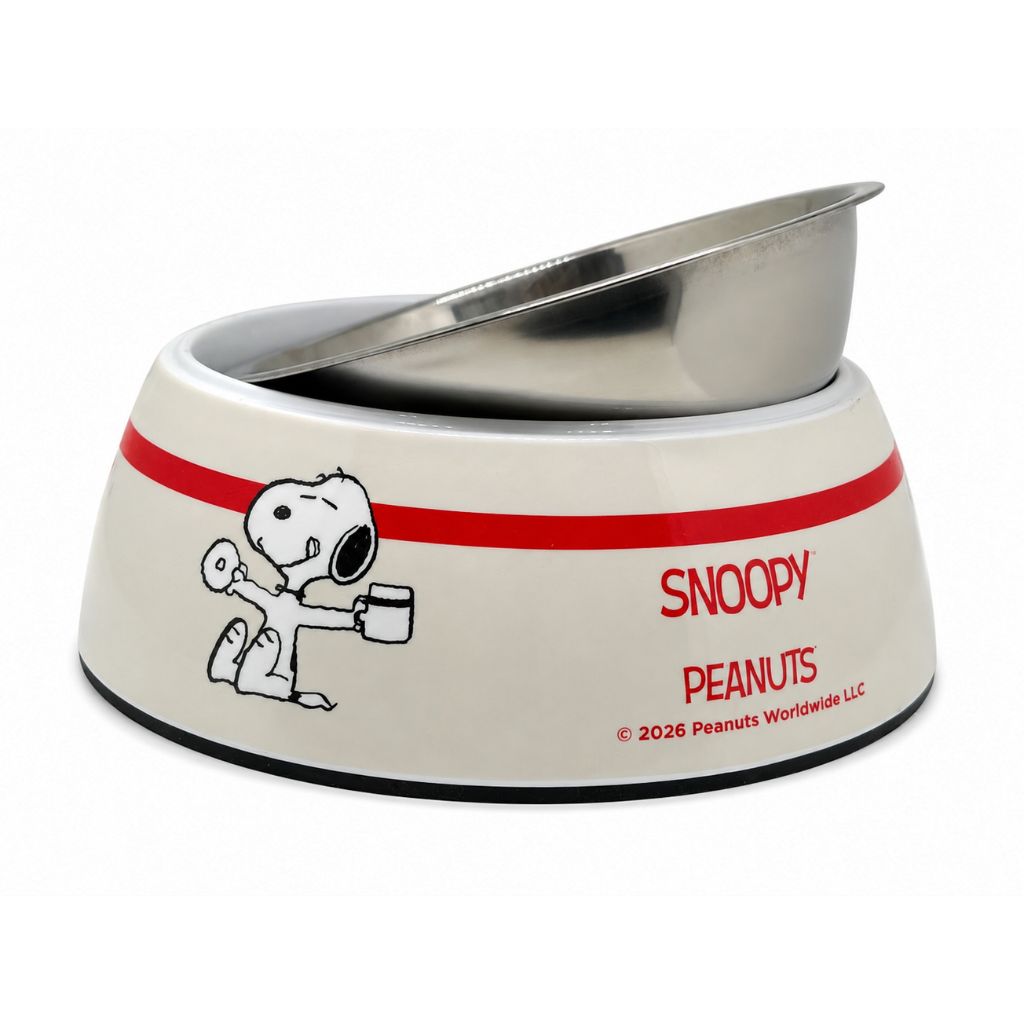 Hundenapf-Snoopy-Beige-3