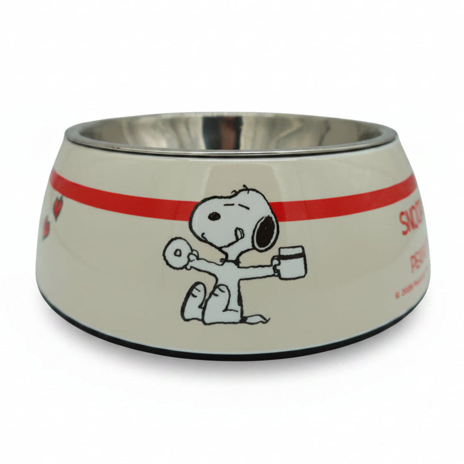 Hundenapf-Snoopy-Beige