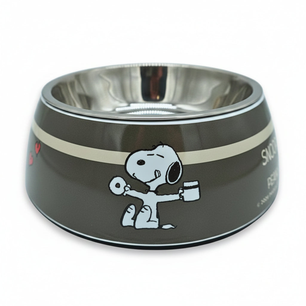Hundenapf-Snoopy-Khaki-1