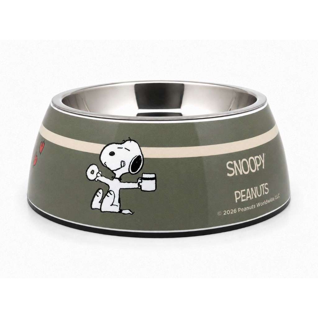 Hundenapf-Snoopy-Khaki