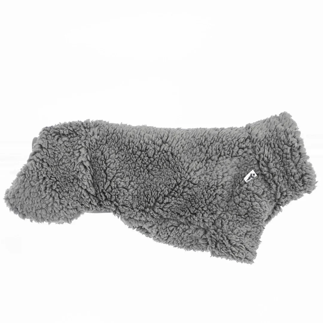 Hundepullover Wellsoft Winter Overall für Dackel Stone Grey