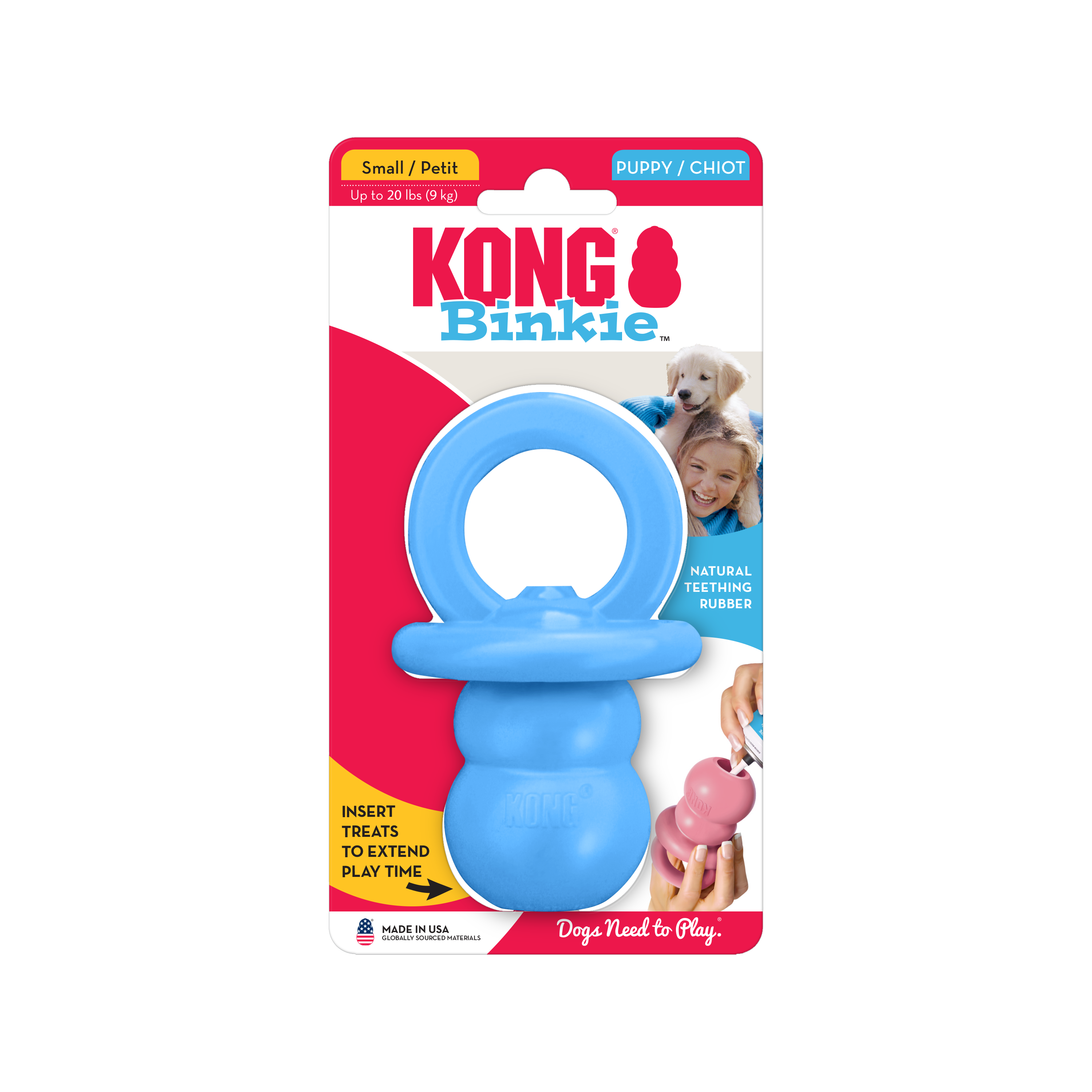 Kong-Puppy-Binkie-Verpackung