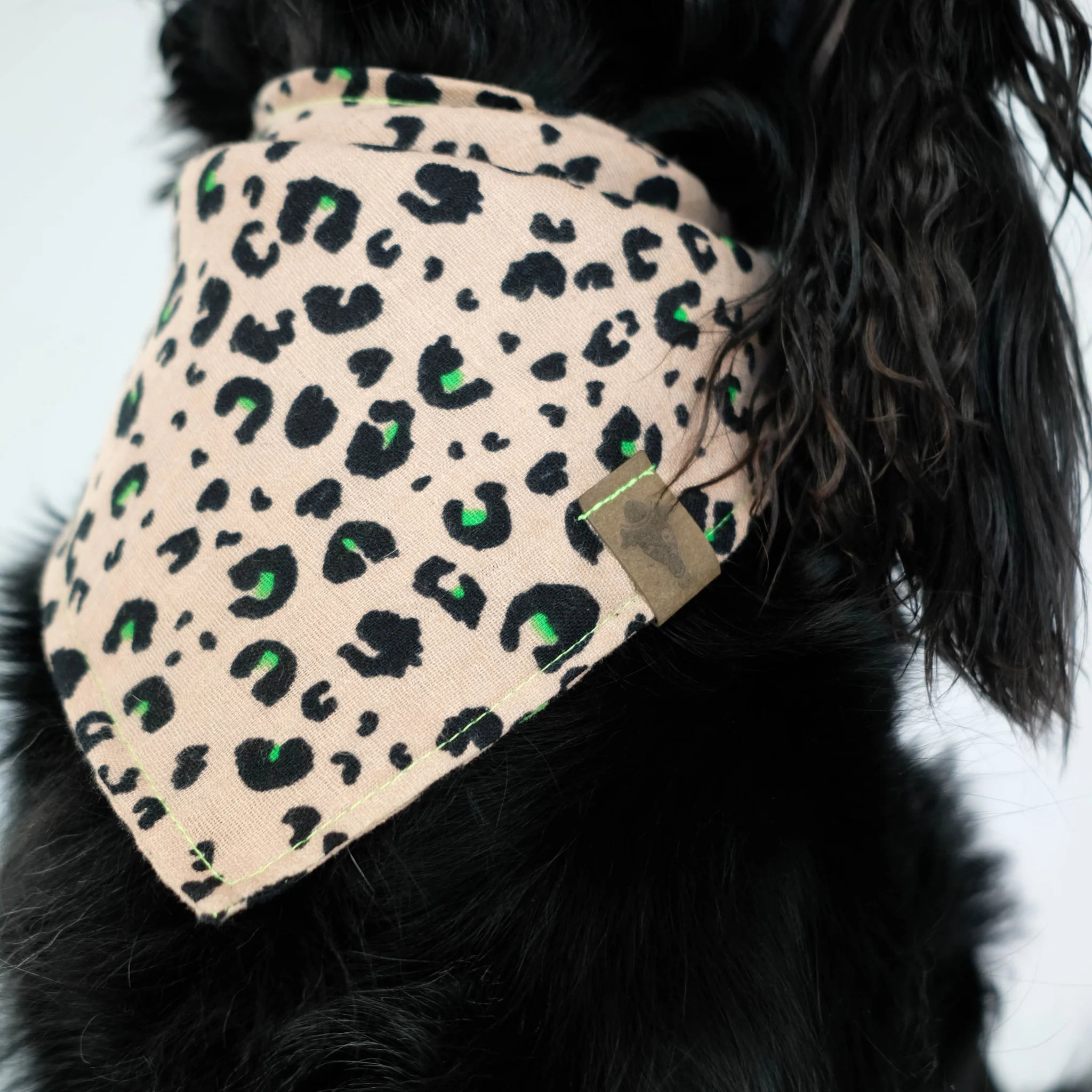 Karma-Hund-Hundehalstuch-Bandana-Leo-Hund-Logo