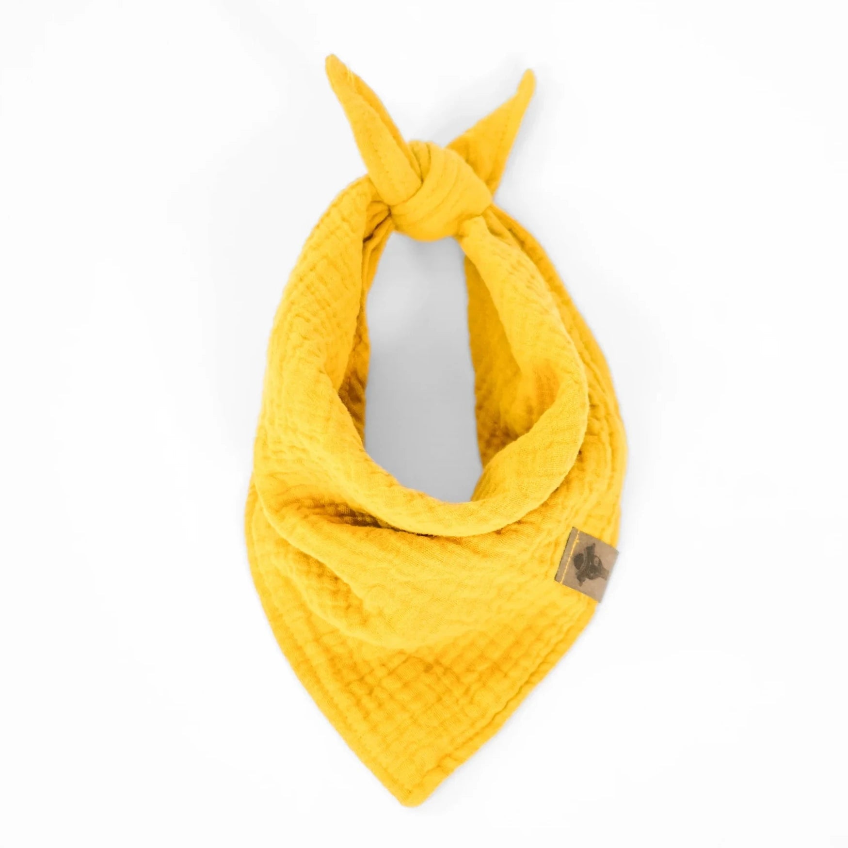 Karma-Hund-Hundehalstuch-Bandana-Sunny-Yellow-uni