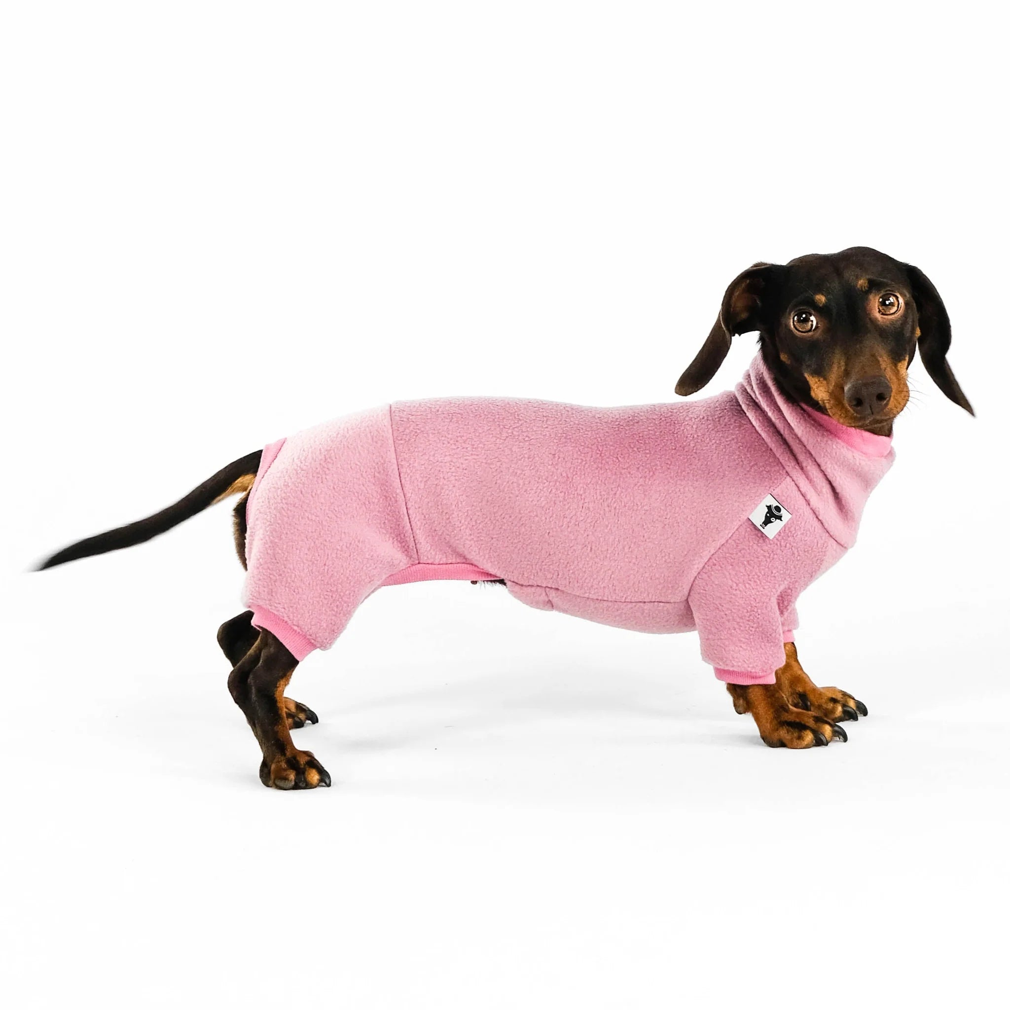Karma-Hund-Hundepullover-Polar-Fleece-Overall-Dackel-Mulberry
