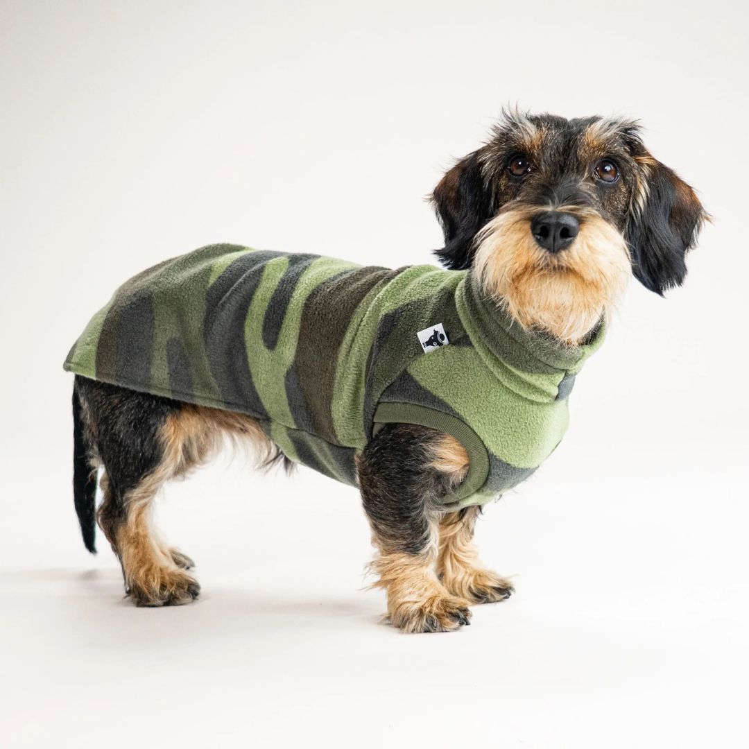 KarmaHund-Fleece-Shirt-Dackel-Camouflage