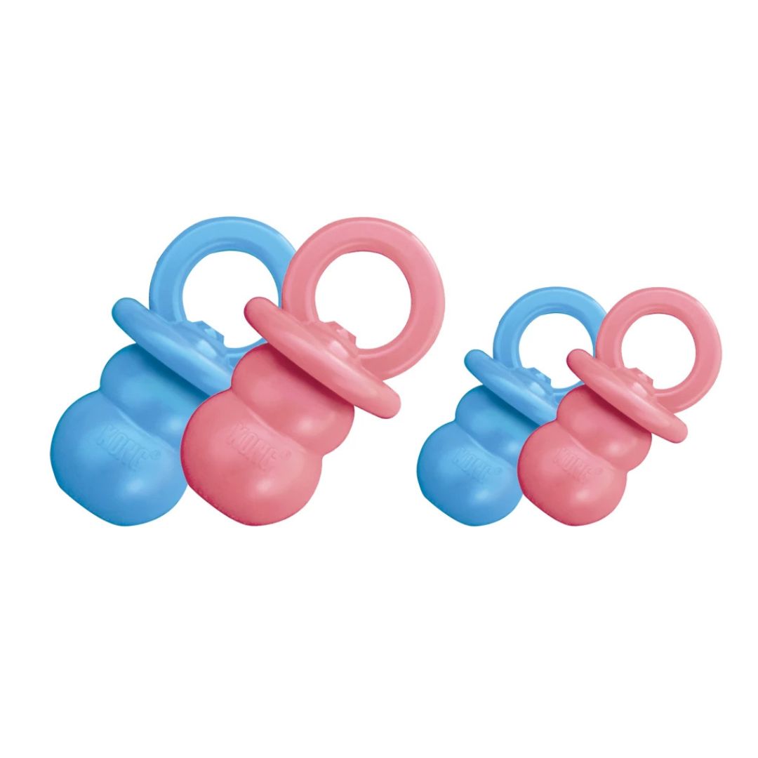 Kong-Puppy-Binkie-Rosa-Hellblau