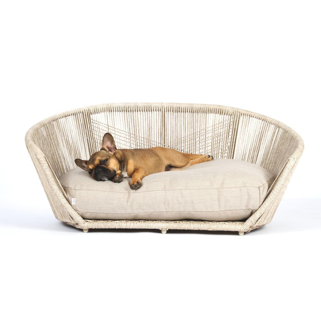 Laboni-Hundebett-Vogue-Smooth-Lino
