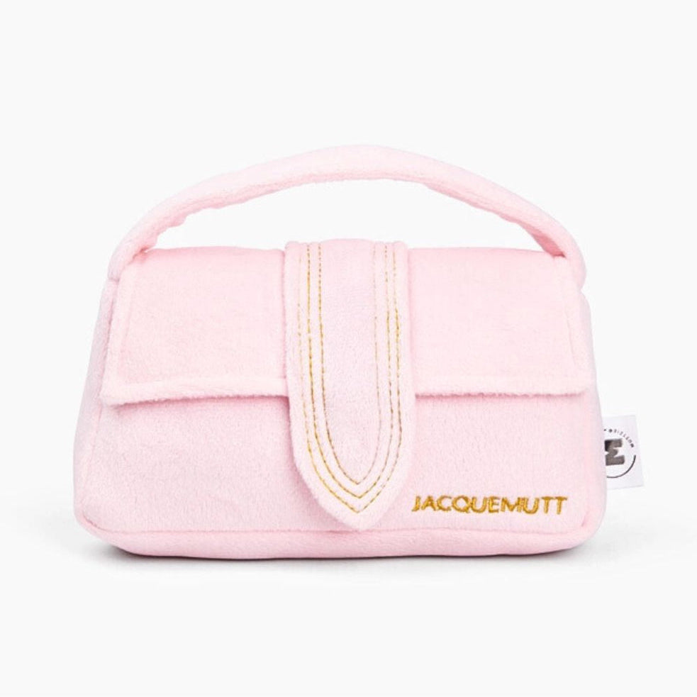 Muttzie-Hundespielzeug-Jacquemutt-Bag-Rosé