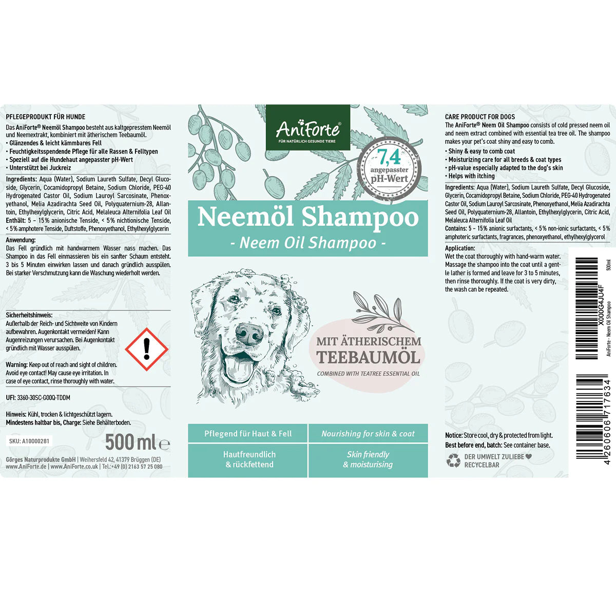 Neemöl Shampoo