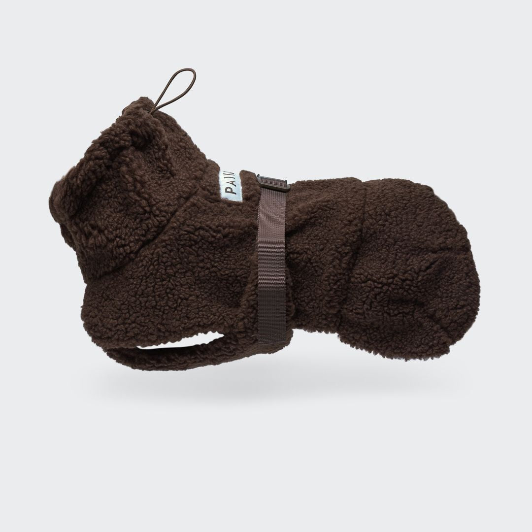 Paikka-Hundepullover-Sherpa-Chocolate